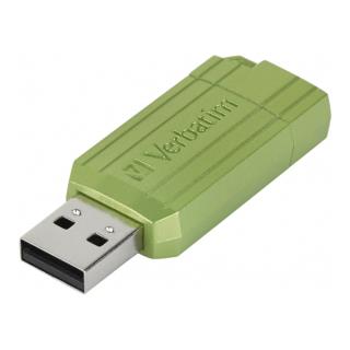Pendrive Verbatim PinStripe USB Drive 128GB USB 2.0 Eukaliptusowy Zielony