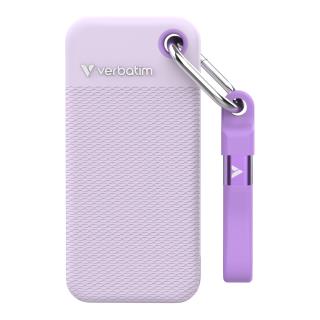 Dysk SSD zewnętrzny Verbatim Pocket 2TB USB-C 3.2 Gen 2 fioletowy