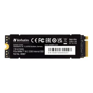 Dysk SSD Verbatim Vi7000G 1TB M.2 2280 PCIe Gen4 NVME (7400/5500 MB/s)