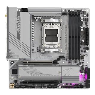 Płyta Gigabyte B650M A ELITE AX ICE /AMD B650/DDR5/SATA3/M.2/USB3.2/PCIe5.0/WiFi/BT/AM5/mATX