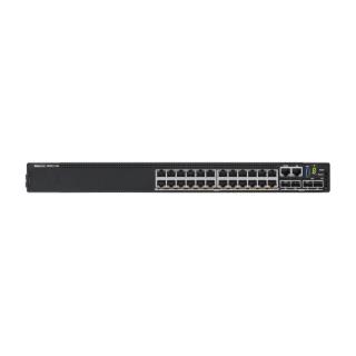 Switch zarządzalny Dell EMC PowerSwitch N2224PX-ON, 24x1/2.5G, PoE 30W/60W, 4x25G, 2x40G Stacking, 1xAC PSU, IO/PS airflow, OS6