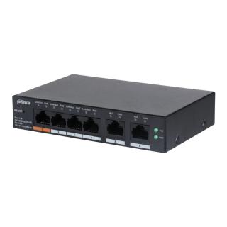 Switch zarządzalny Dahua CS4006-4ET-60 4x10/100Mbps 2x10/100/1000Mbps UpLink PoE