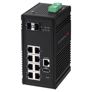 Switch zarządzalny Edimax IGS-5208 Industrial 8-port 10/100/1000M 2 SFP Uplink Slot Switch 