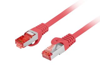 Patchcord Lanberg S/FTP kat.6 5m LSZH CU fluke passed czerwony