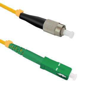 Patchcord Światłowodowy Qoltec FC/UPC-SC/APC SM 9/125 G652D 50m