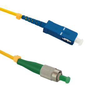 Patchcord Światłowodowy Qoltec FC/APC-SC/UPC SM 9/125 G652D 15m
