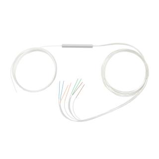 Splitter światłowodowy Qoltec 1x8, 1.5m, 0.9mm, G.657A SingleMode