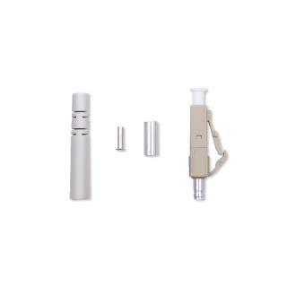 Złącza światłowodowe Qoltec LC | Multimode | 3.0mm | Zestaw montażowy | 200szt.