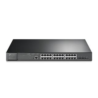 Switch zarządzalny TP-Link SG3428XMP JetStream L2+ 24x1Gb PoE+, 4x10Gb SFP+