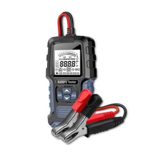 Tester cyfrowy Qoltec akumulatora z wyświetlaczem LCD | 12V | 24V | 3Ah-250Ah 