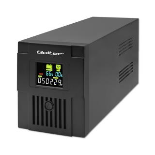 Zasilacz awaryjny UPS Qoltec  Monolith | 2000VA | 1200W | LCD | USB