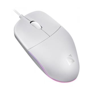 Mysz przewodowa Defender AZORA MB-241 OPTICAL 1200dpi 3P biała kabel 1.8 m
