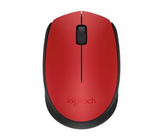Mysz bezprzewodowa Logitech M171 optyczna czerwona
