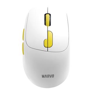 Mysz bezprzewodowa Marvo M809W WH BT 5.2 + 2.4GHz White
