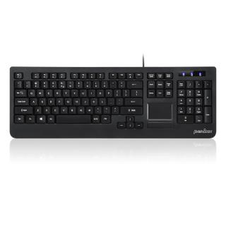 Klawiatura przewodowa Perixx PERIBOARD-513 II + touchpad czarna