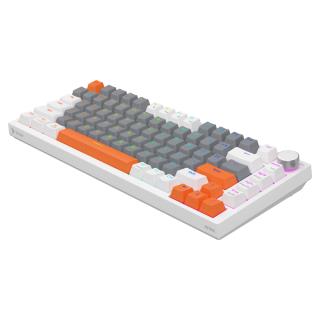 Klawiatura przewodowa SAVIO ASTRAL White OUTEMU White Jade RGB 3 kolory keycapów magnetyczna