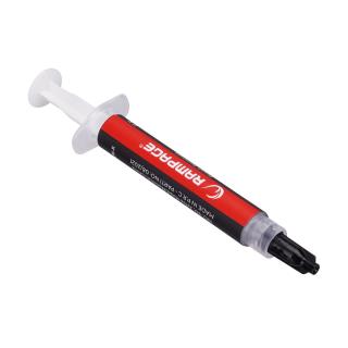 Pasta termoprzewodząca Rampage TM-502HP 2g do procesora, silikonowa 13.4w/m.K, szpatułka + IPA 